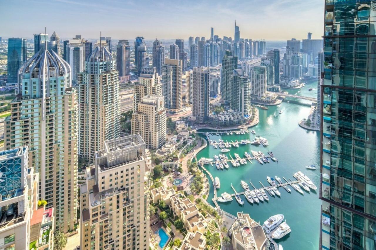 Ferienwohnung The Marina Penthouse Near Jbr 46Th Floor Dubai Exterior foto