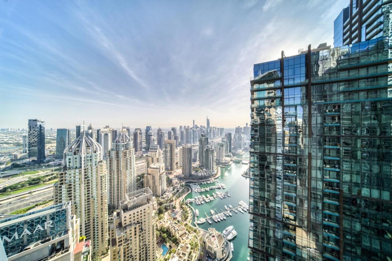Ferienwohnung The Marina Penthouse Near Jbr 46Th Floor Dubai Exterior foto